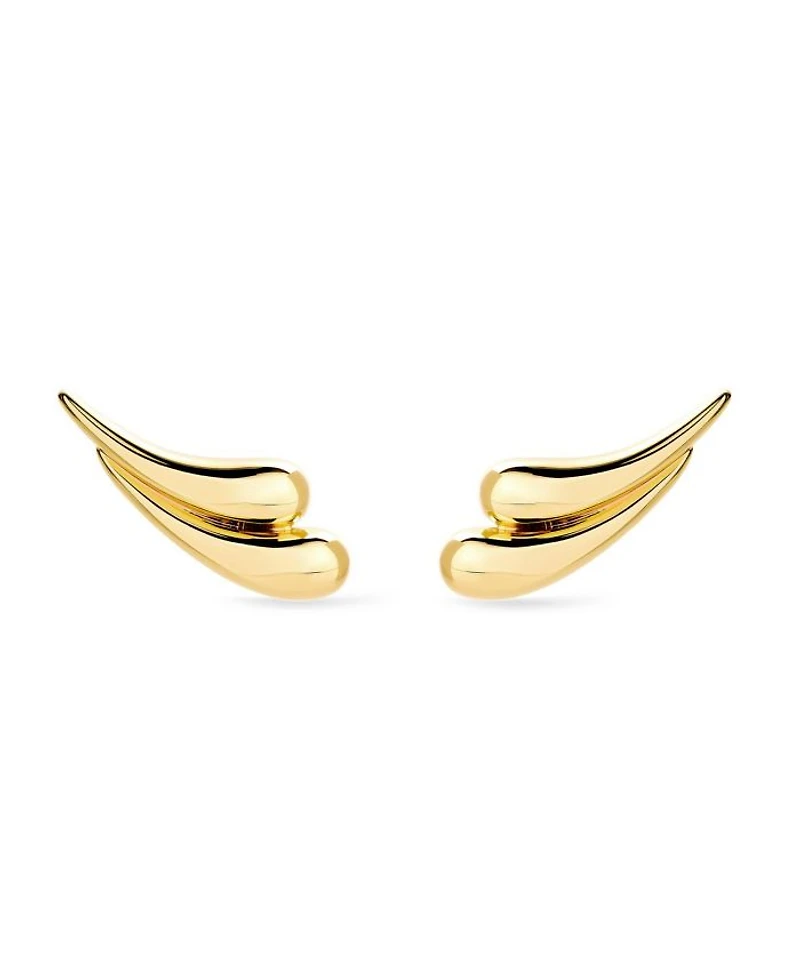 Brass Kia Statement Earrings