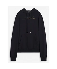 Logo Denim Hoodie