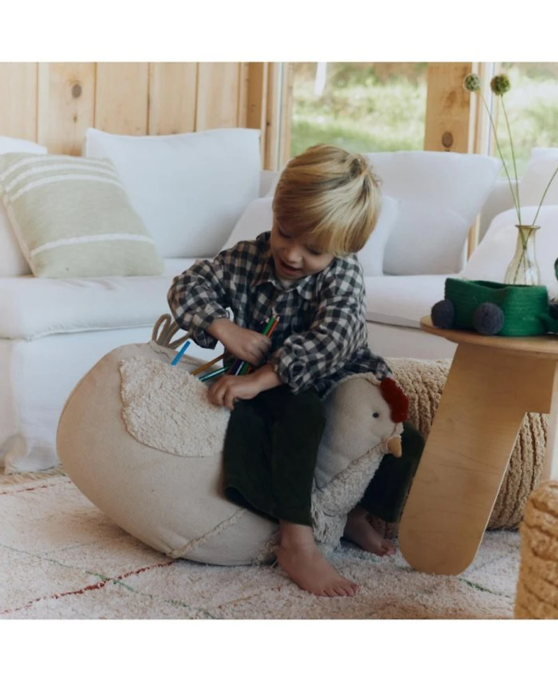 Pouf Chicken Chair