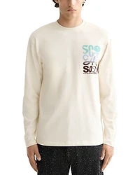 Scotch & Soda Relaxed Fit Logo Artwork Tee