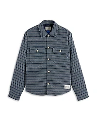 Structured Striped Overshirt
