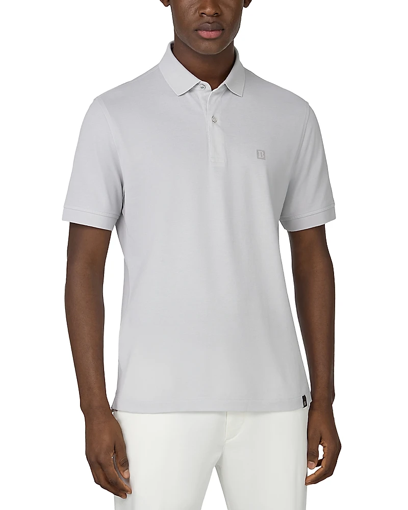Boggi Milano Cotton Pique Polo Shirt