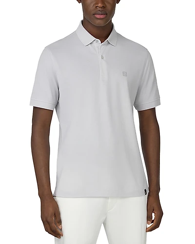 Boggi Milano Cotton Pique Polo Shirt