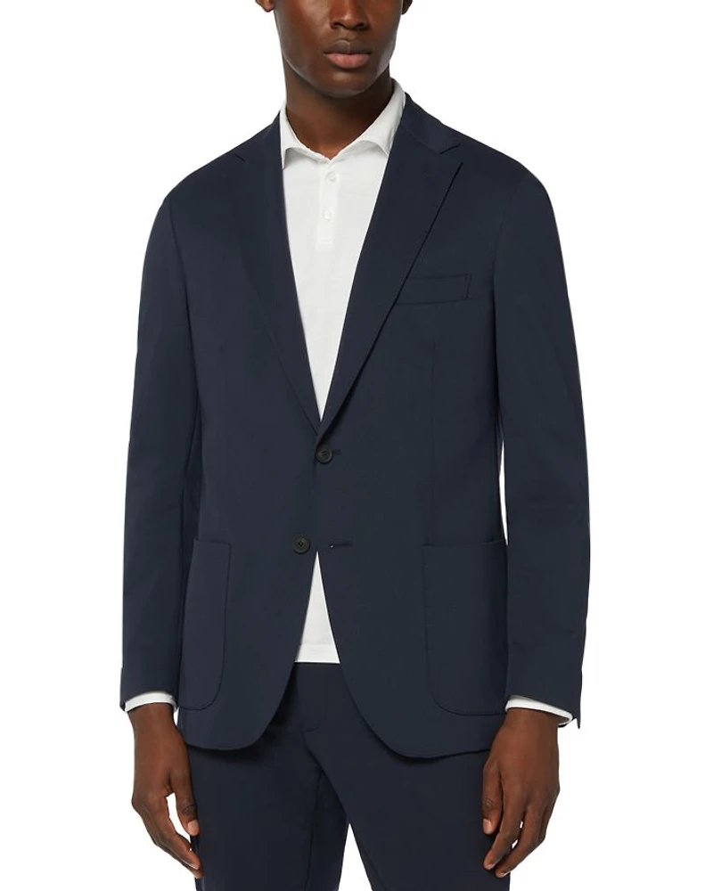 Navy Stretch B Tech Blazer