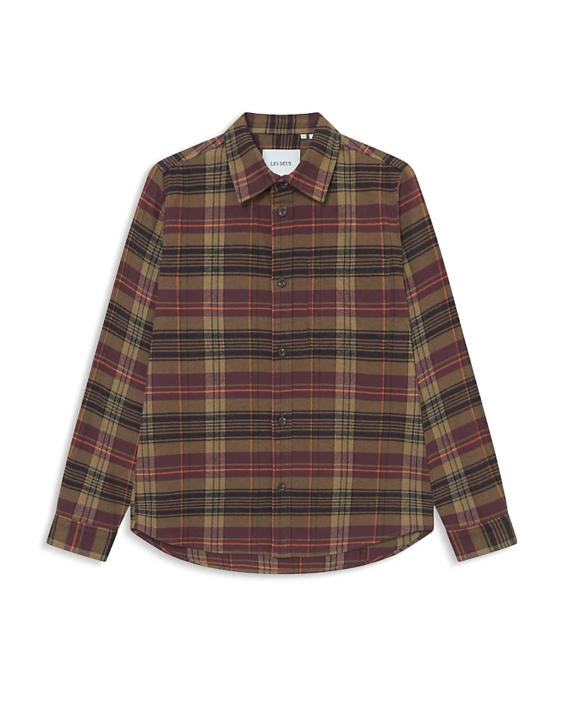 Les Deux Lennon Check Overshirt