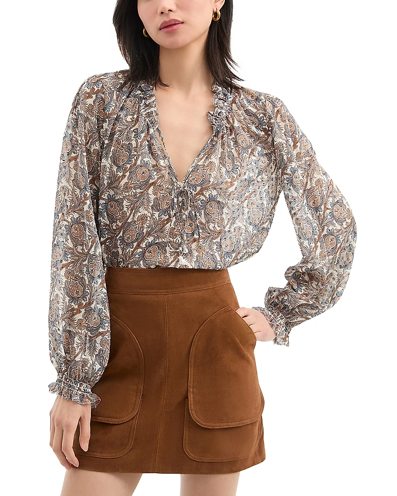 Veronica Beard Hickory Blouse