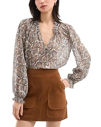 Veronica Beard Hickory Blouse