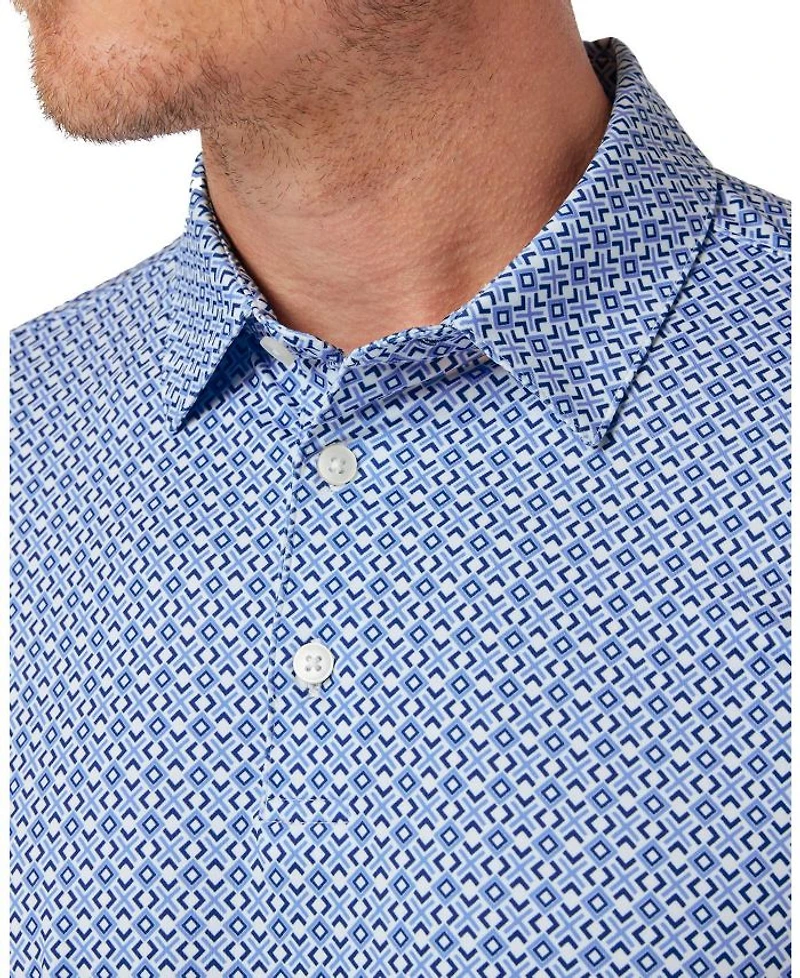 Versa Short Sleeve Polo Provence Parquet