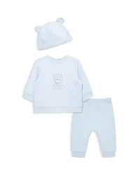 Little Me Unisex Three Piece Quilted Bear Set