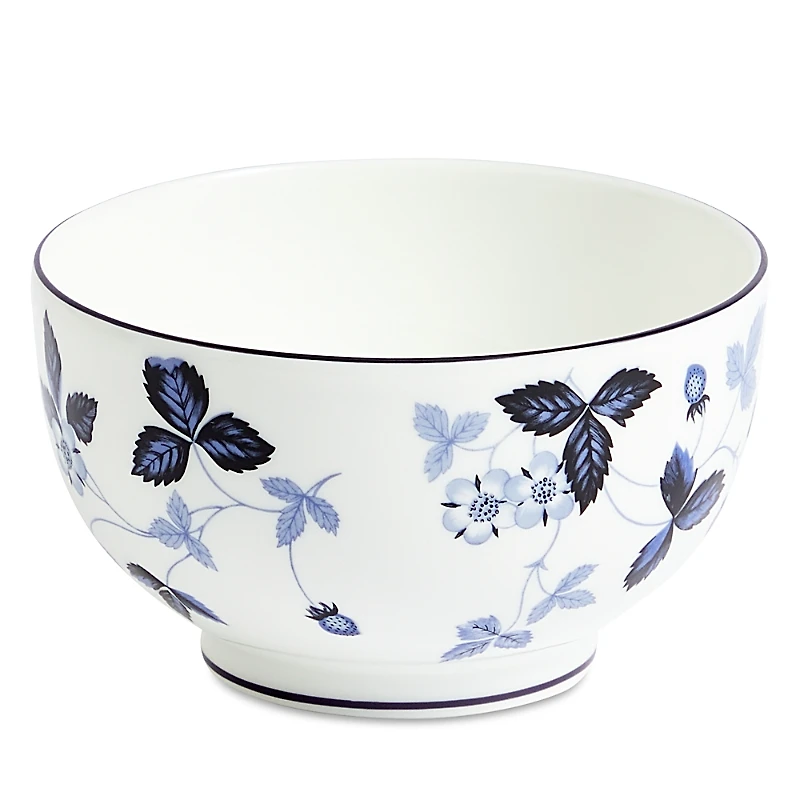 Wedgwood Wild Strawberry Inky Blue Bowl