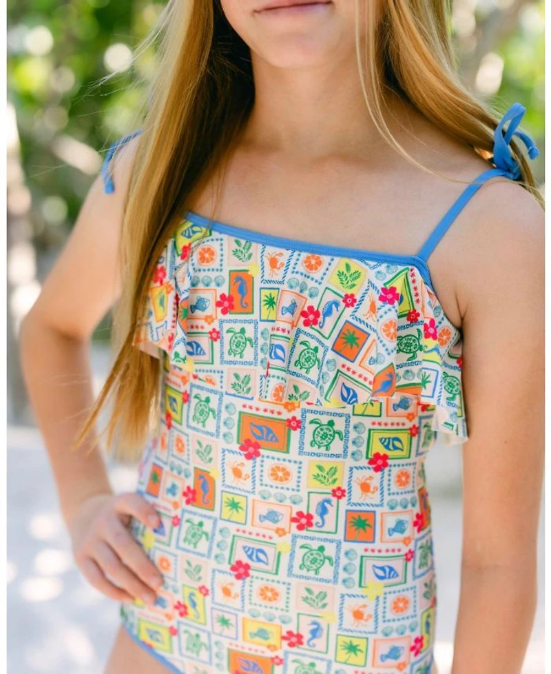 Girls' Maggie Preteen One-piece Swimsuit - Big Kid