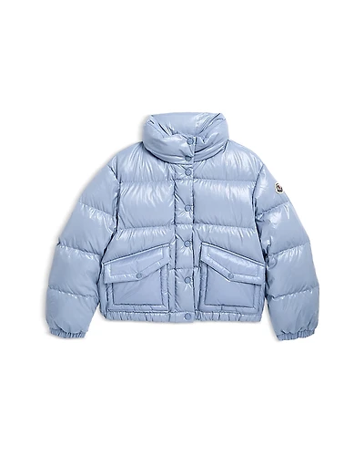 Moncler Girls' Puivert Down Puffer Jacket - Little Kid