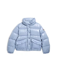 Moncler Girls' Puivert Down Puffer Jacket - Little Kid