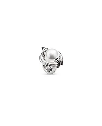 UNOde50 Sterling Silver-Plated Ring with Pearl