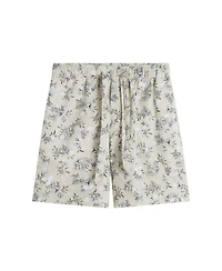 Printed Cotton Shorts