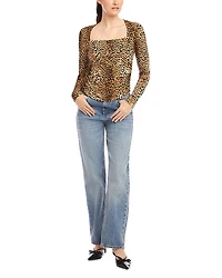 Fifteen Twenty Cady Side Shirred Top