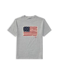Boys' Flag Cotton Jersey Tee - Little Kid