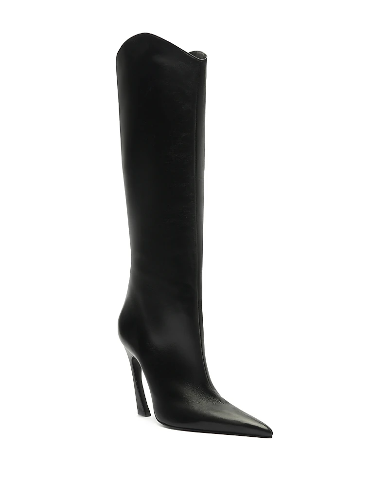 Schutz Women's Maryann Up Curve High Heel Boots