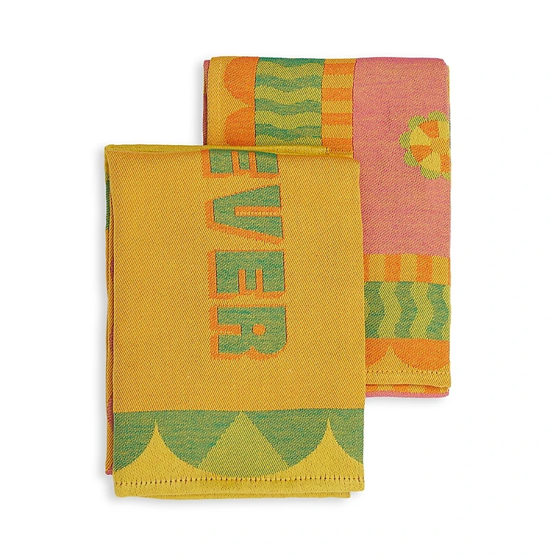 Yinka Ilori O Dara Tea Towels, Set of 2