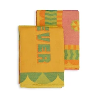 Yinka Ilori O Dara Tea Towels, Set of 2