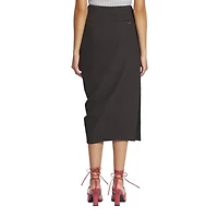 Midi Skirt Wool and Viscose