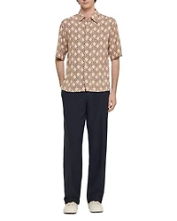 Loose Fit Rope Print Shirt