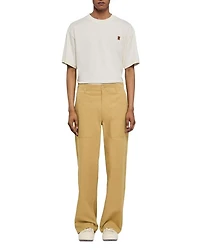 Wide Leg Cotton Pants