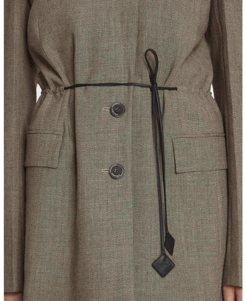 Belted Wool Jacket