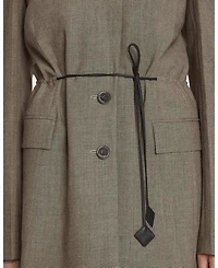Belted Wool Jacket