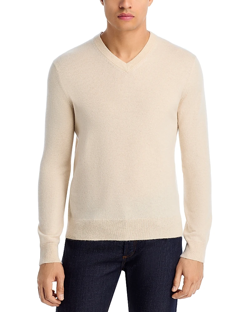 The Men's Store at Bloomingdale's Cashmere V-Neck Sweater - Exclusive