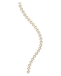 Heart Necklace, 16.7"L