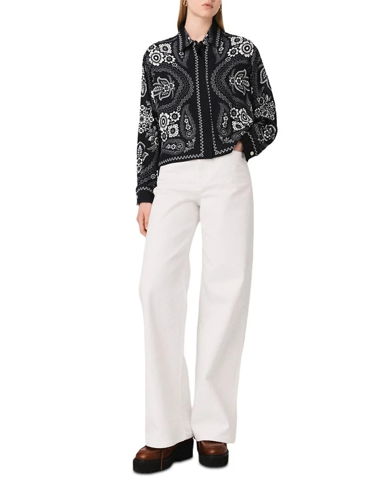 Flowing Printed Shirt
