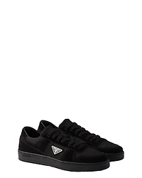 Prada Men's Downtown Re-Nylon And Suede Sneakers