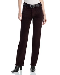 rag & bone Harlowe Mid Rise Ankle Straight Jeans