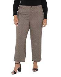 Liverpool Los Angeles Plus Cropped Wide Leg Pants