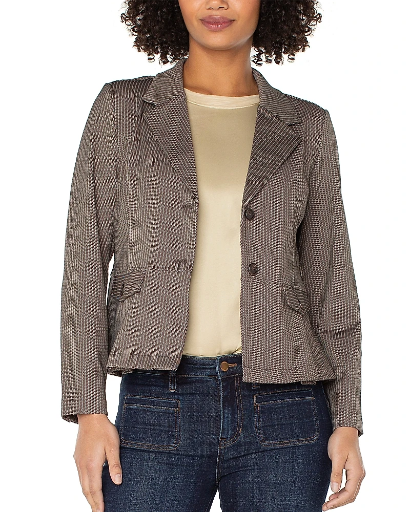 Liverpool Los Angeles Peplum Blazer