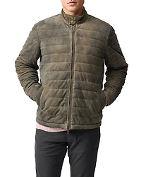 Rodd & Gunn Long Island Quilted Suede Jacket