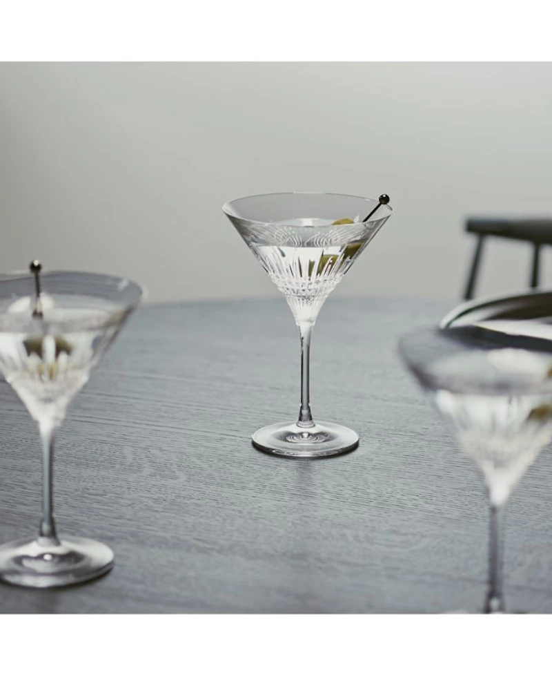 Lismore Diamond Martini Glasses, Set of 2