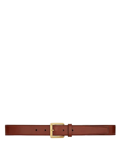 Saint Laurent Rectangular Buckle Belt