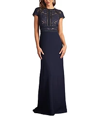 Catrine Lace Bodice Gown