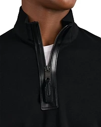 Interlock Quarter Zip Sweater