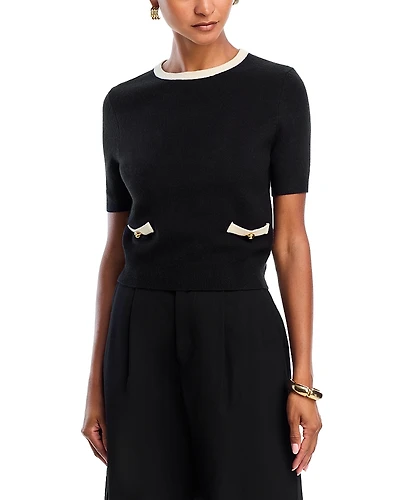 French Connection Babysoft Short Sleeve Sweater