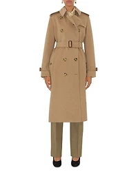 Long Cashmere Kensington Trench Coat