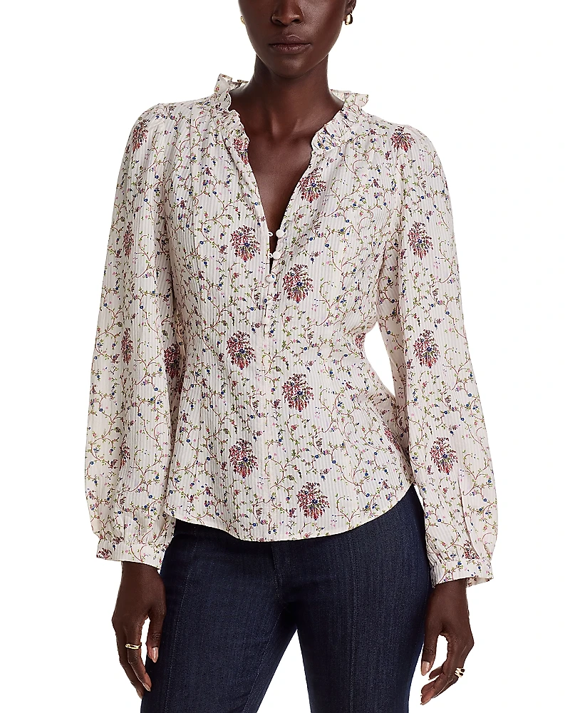 Stellah Ruffle Trim Top