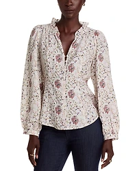 Stellah Ruffle Trim Top