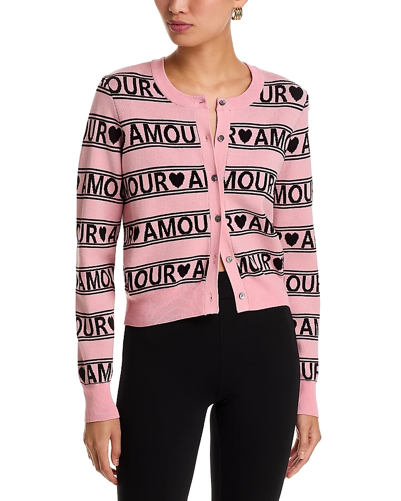 Cinq a Sept Amour Striped Cardigan