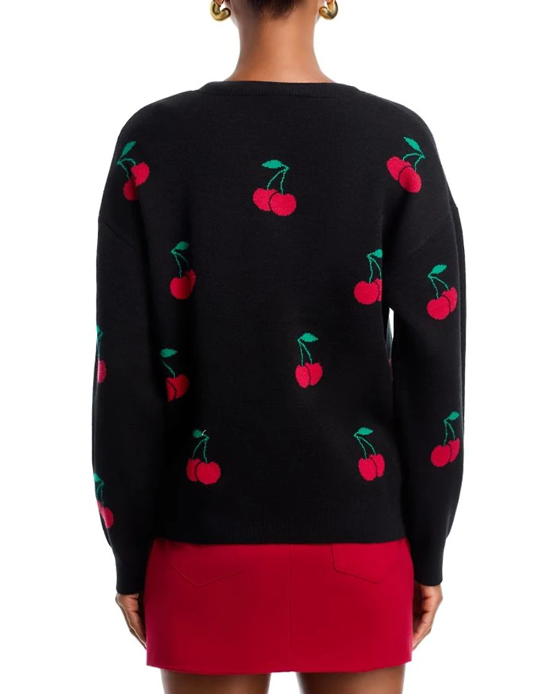 Cherry Crewneck Sweater - Exclusive