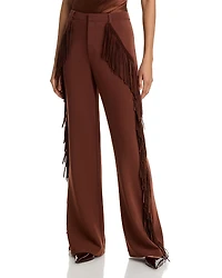 Cinq a Sept Keo Suede Fringe Pants