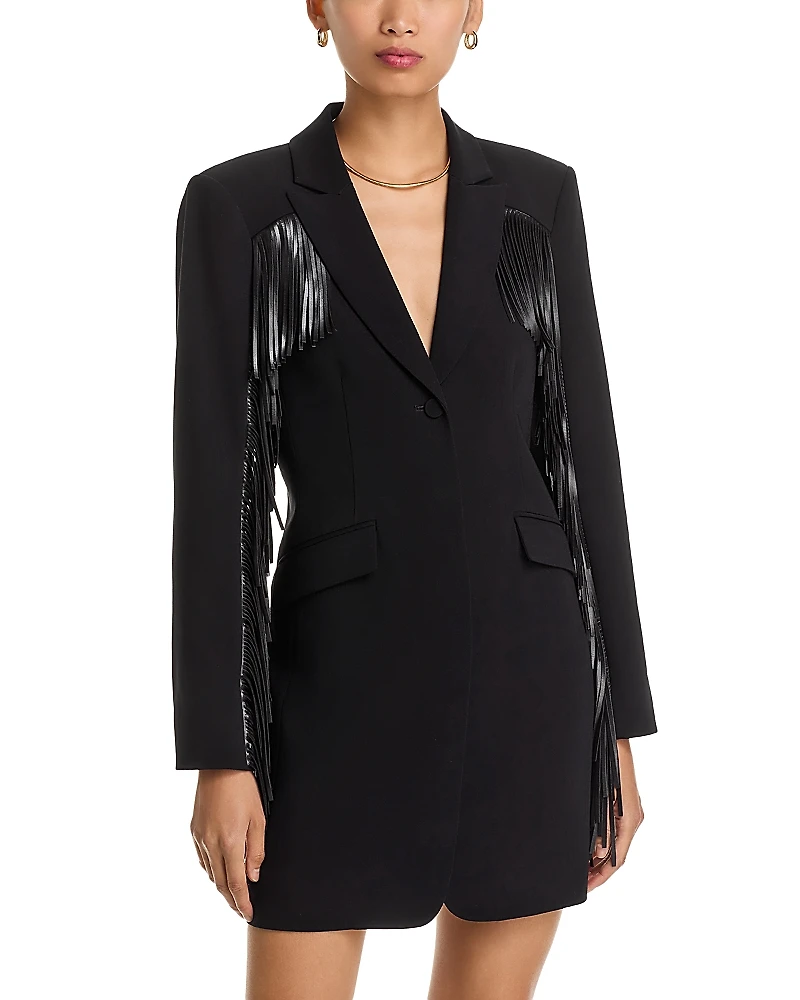 Cinq a Sept Joelette Fringe Trim Dress