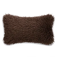 Hudson Park Collection Mongolian Faux Fur Decorative Pillow, 12 x 22 - Exclusive